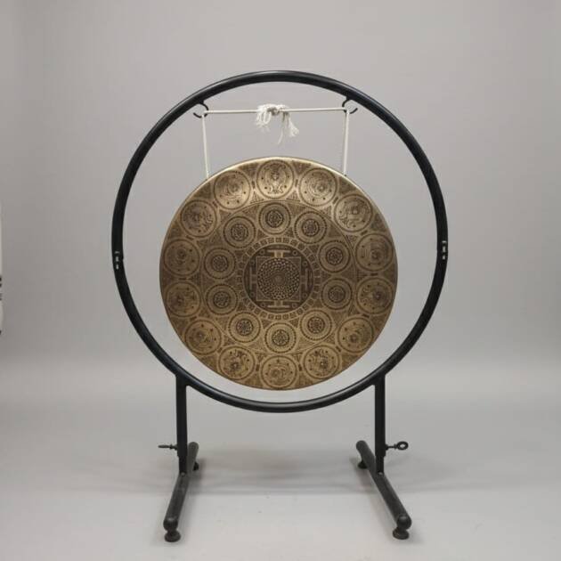 Handmade Chau Gong – Sacred Bronze Art from Nepal (Tam-Tam / Wind Gong) 60 cm