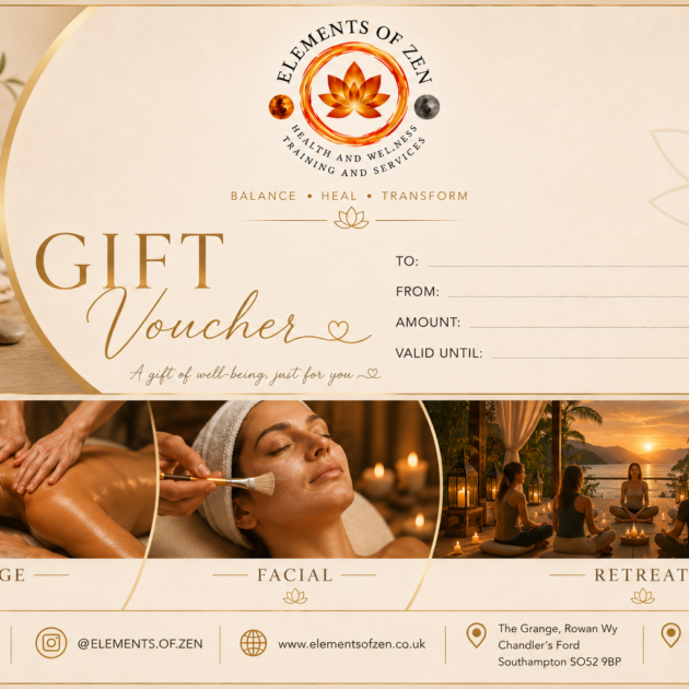 ELEMENTS OF ZEN GIFT VOUCHERS